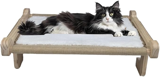 aborishthink Adjustable Cat Window Perch | Sturdy Cat Hammock Window Seat by arborishthink