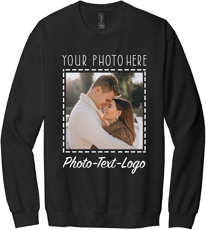 Personalized Clothing with Your Photo Custom T-Shirts, Sweatshirts & Hoodies - Image 2