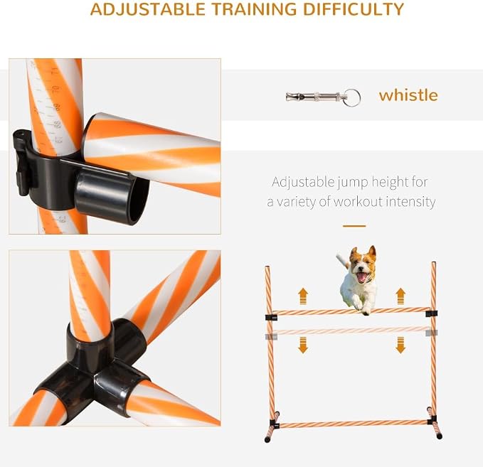 6 Piece Dog Agility Training Equipment - Image 3