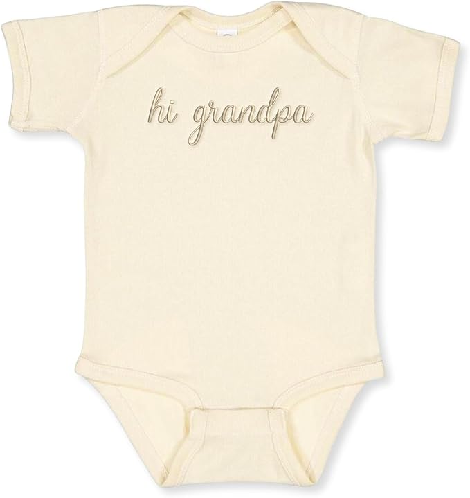 COUPLEHOODIES Personalized Baby Onesie Bodysuit – Custom Embroidery Gift by COUPLEHOODIES