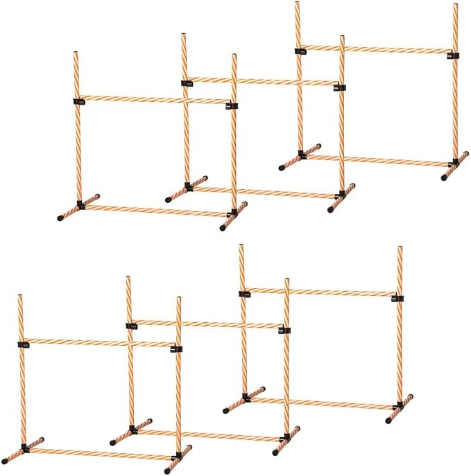 6 Piece Dog Agility Training Equipment by anwickjeff