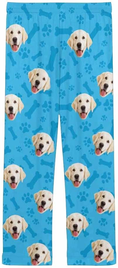 Custom Face Pajamas Pants Personalized Sleepwear Bottoms - Image 4