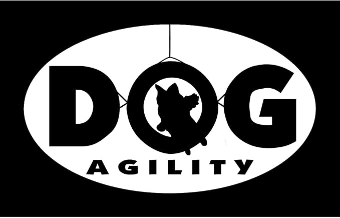 CafePress Tire Jump Dog Agility Oval Sticker Oval Car Bumper Sticker - Image 2