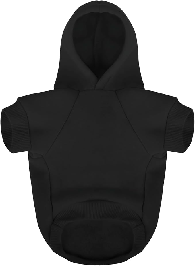 Paiaite Black Chihuahua Dog Hoodie: Keep Your Pup Warm and Stylish - Image 2