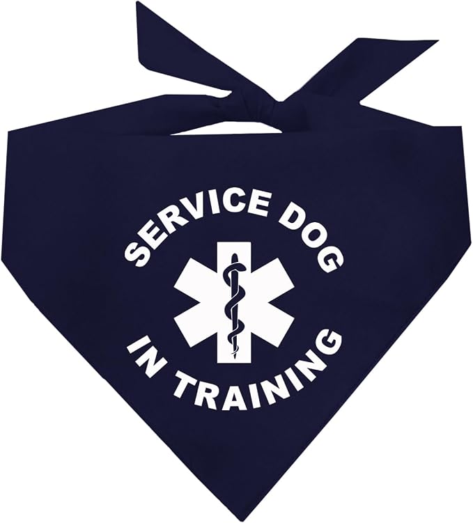 Service Dog in Training Dog Bandana by TeesTails