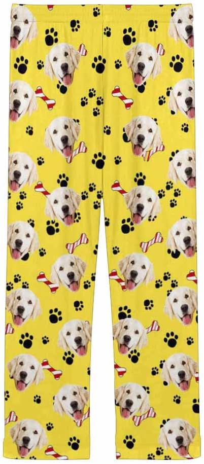 Custom Face Pajamas Pants Personalized Nightwear Bottoms - Image 4