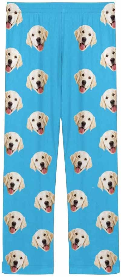 Custom Face Pajamas Pants Personalized Sleepwear Bottoms - Image 4