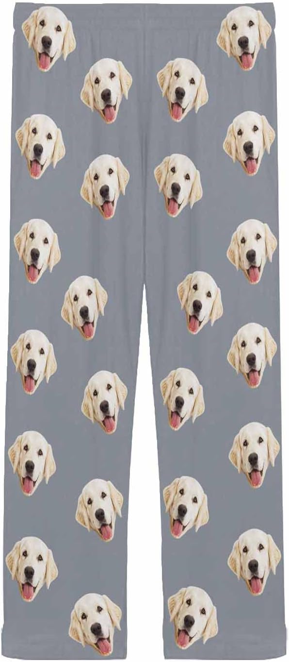 MyPupSocks Personalized Face Pajamas Pants Photo Pajama Bottoms - Image 4