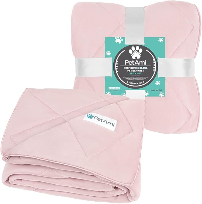 PetAmi Premium Cooling Dog Blanket | Lightweight Fluffy Pet Throw Blanket Bed - Image 6