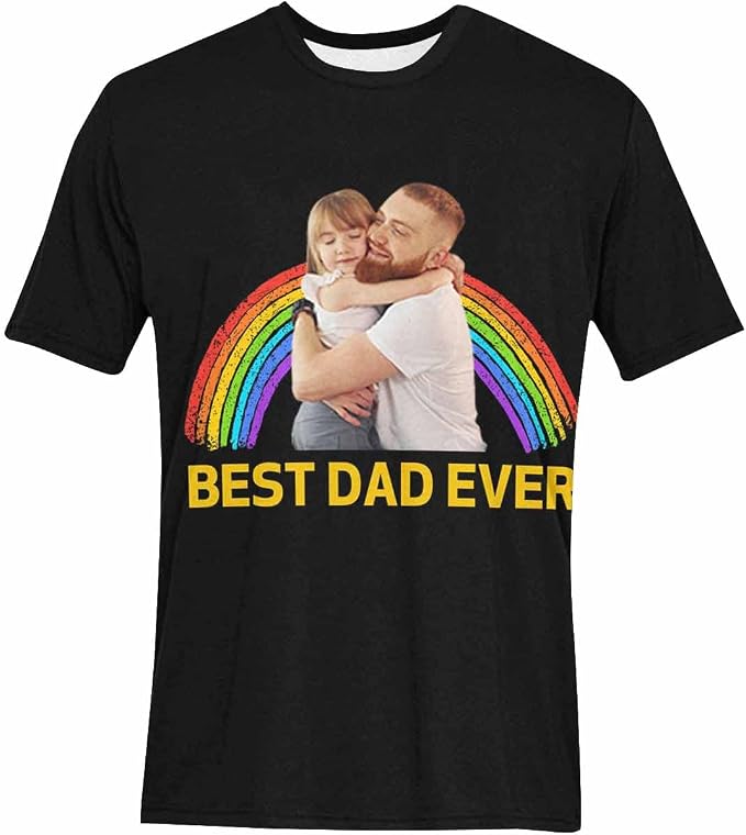 Custom T Shirts with Face Photo Text Pet Shirt - Image 3