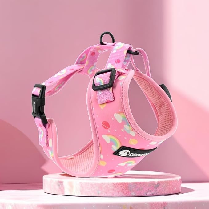 Dog Cat Harness and Leash Set, Puppia Soft Mesh Padded and Adjustable Puppy - Image 8