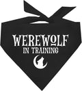 Werewolf in Training Costume Halloween Dog Bandana by TeesTails