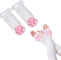 Cat Paw Thigh High Socks Golves, Cute Soft 3D Toe Beans Socks Mittens Kitten by SUPTEC%C2%AE