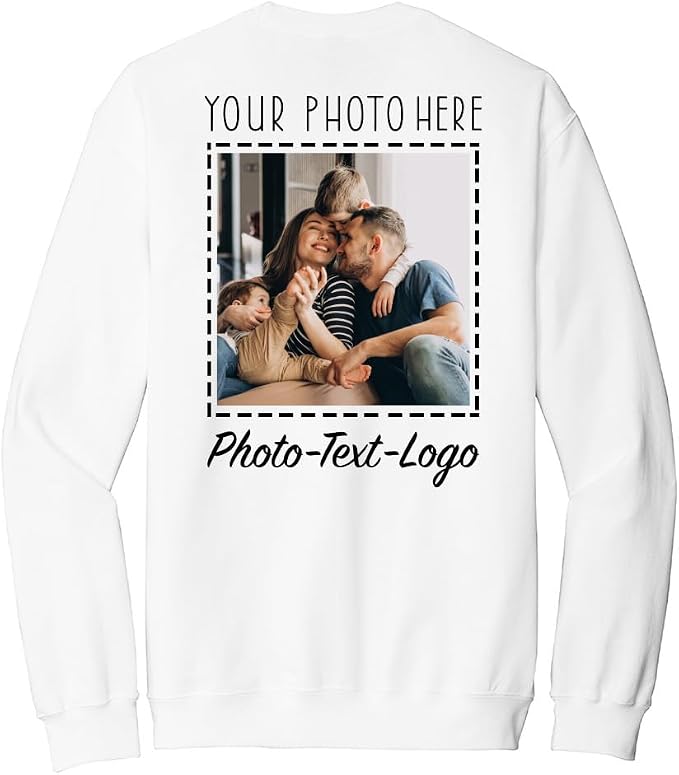 Personalized Clothing with Your Photo Custom T-Shirts, Sweatshirts & Hoodies - Image 6