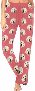 Custom Face Pajamas Pants Personalized Sleepwear Bottoms by MyPupSocks