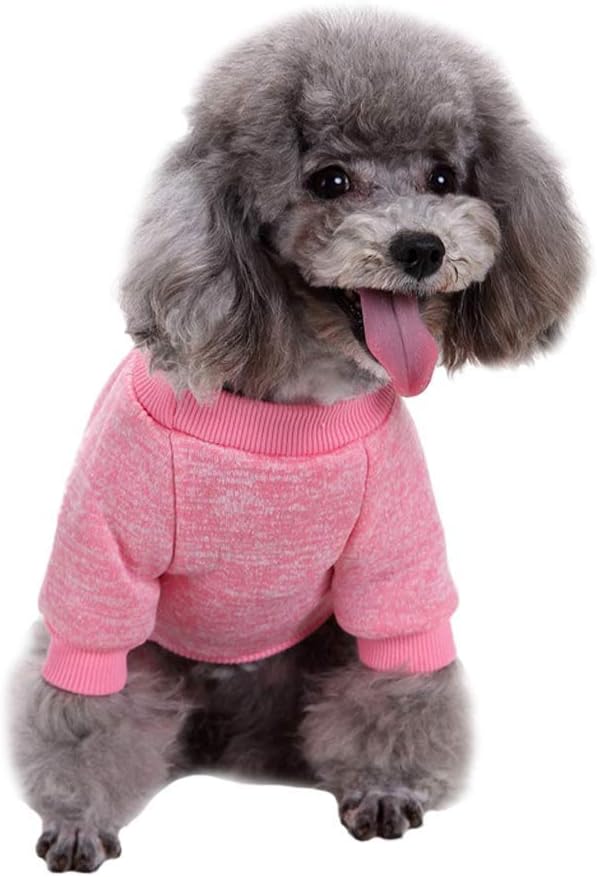 Jecikelon Dog Clothes Dogs Sweater Soft Puppies Clothing Winter Puppy Sweaters - Image 2