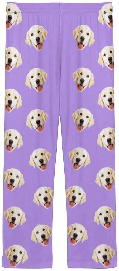 Custom Face Pajamas Pants Personalized Sleepwear Bottoms - Image 4