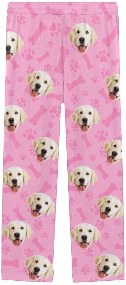 Custom Face Pajamas Pants Personalized Sleepwear Bottoms - Image 3
