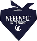 Werewolf in Training Costume Halloween Dog Bandana by TeesTails