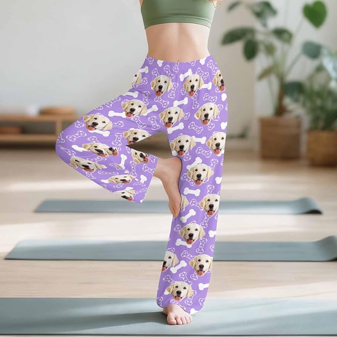 Custom Couple Pajama Pants Sock - Image 6