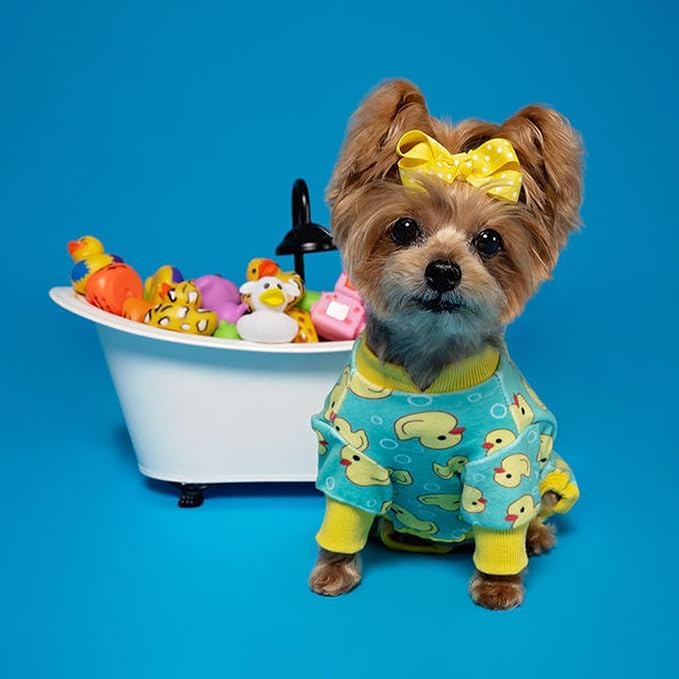 KYEESE Dog Pajamas Soft Dogs Clothes Pet Coat Velvet Dog Pajamas Small Sized - Image 7