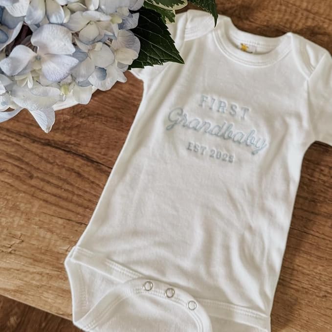 COUPLEHOODIES Personalized Baby Onesie Bodysuit – Custom Embroidery Gift - Image 8