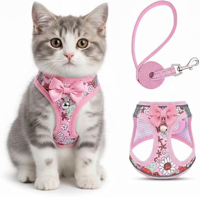 Cat Harness and Leash Escape Proof by SALFSE