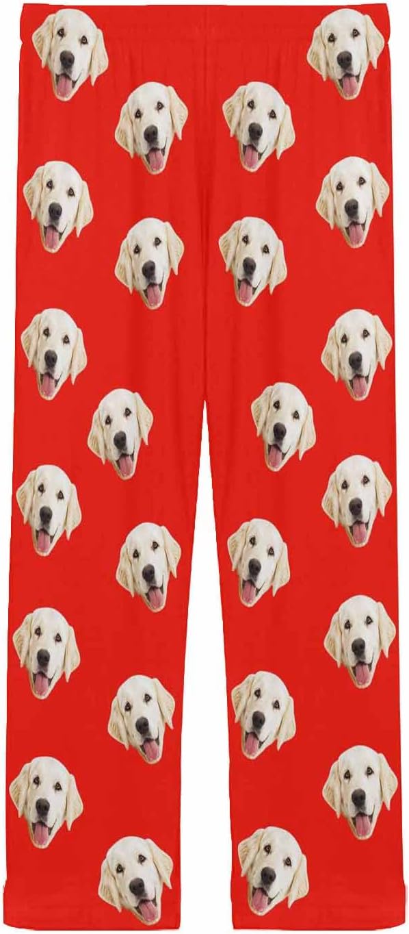 MyPupSocks Personalized Face Pajamas Pants Photo Pajama Bottoms - Image 4