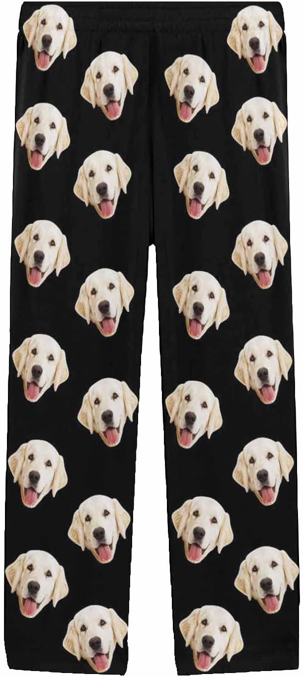 MyPupSocks Personalized Face Pajamas Pants Photo Pajama Bottoms - Image 3