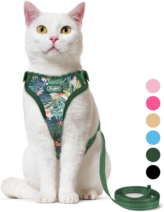 Supet Cat Harness and Leash Escape Proof by Supet