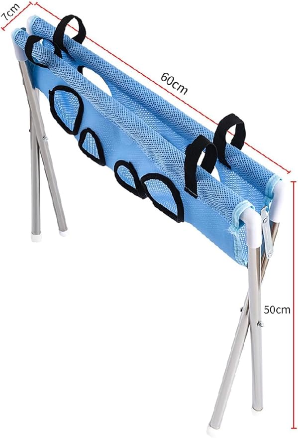 Grooming Pet Bath Stand Mesh Bathing Station, Pink - Image 2