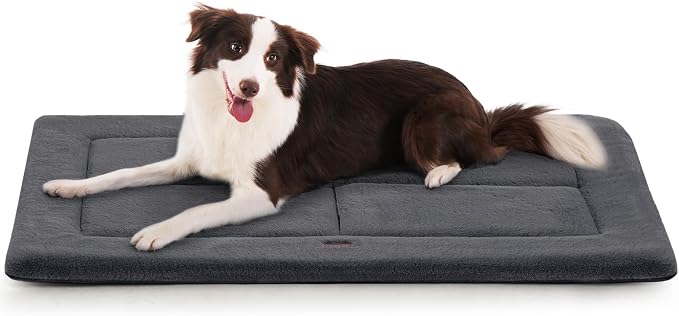 Made4Pets Dog Crate Pad Bed for Medium Large Dogs, Washable & Reversible by Made4Pets