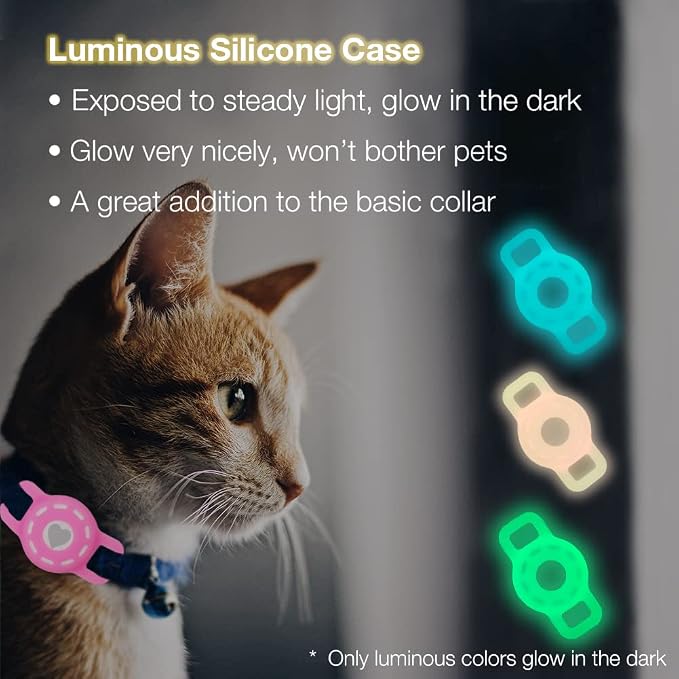 Airtag Holder for Cat, Air Tag Case for Cat Collar and Small Dog Collar - Image 2