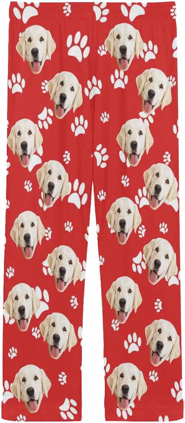 MyPupSocks Customized Face Pajamas Pants Photo Pajama Bottoms - Image 4