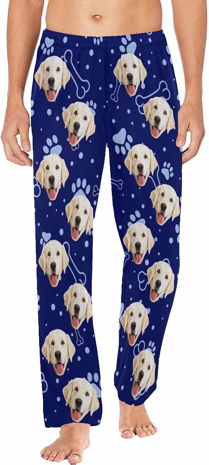 MyPupSocks Personalized Face Pajamas Pants Photo Pajama Bottoms by MyPupSocks