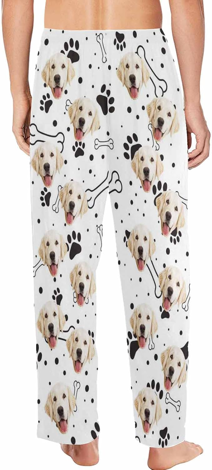 MyPupSocks Personalized Face Pajamas Pants Photo Pajama Bottoms - Image 2