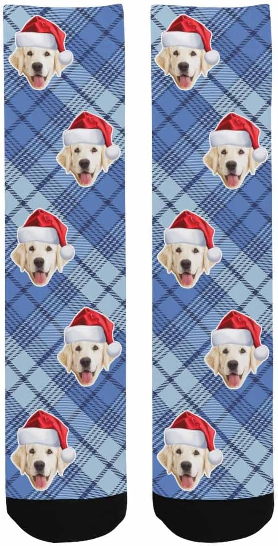Artsadd Personalized Christmas Pajama Pants Socks - Image 6