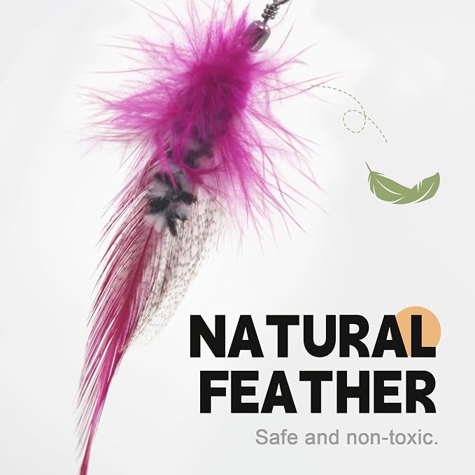 SONGWAY Cat Feather Toy Refills - Image 4