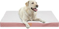 Orthopedic Dog Bed for Extra Large Dogs, XXL Waterproof Deluxe Plush Dog Crate by SUNHEIR