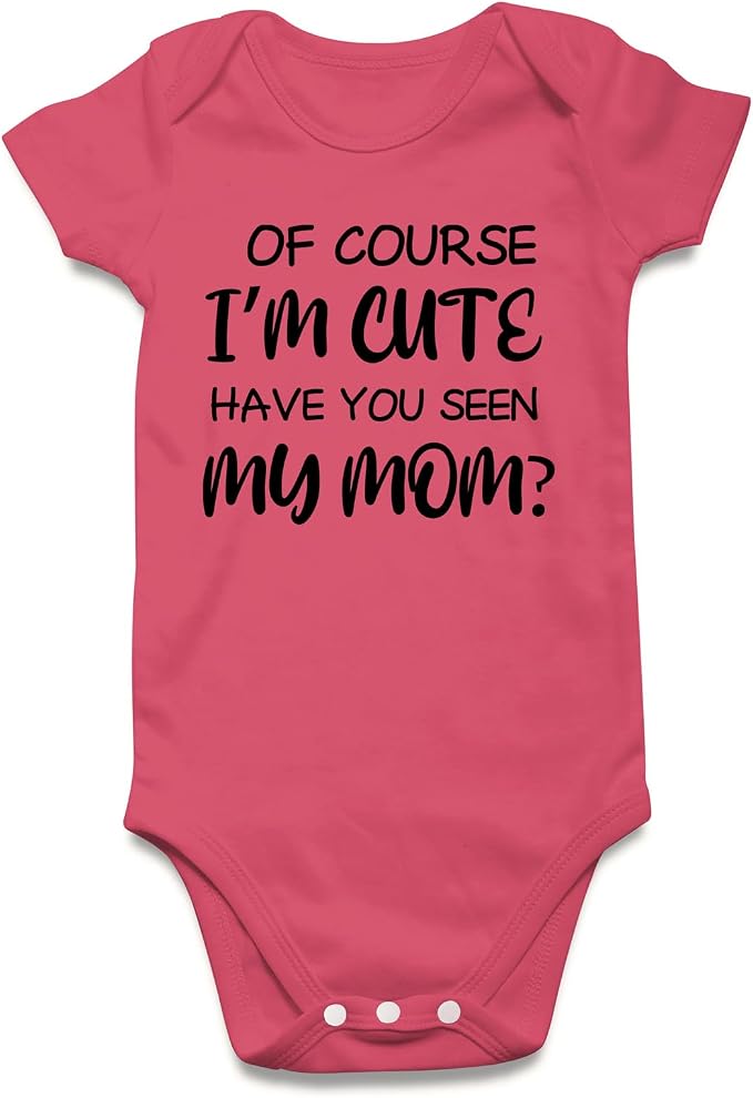 UNIFACO Unisex Baby Funny Saying Outfit Short and Long Sleeve Bodysuits Romper by UNIFACO