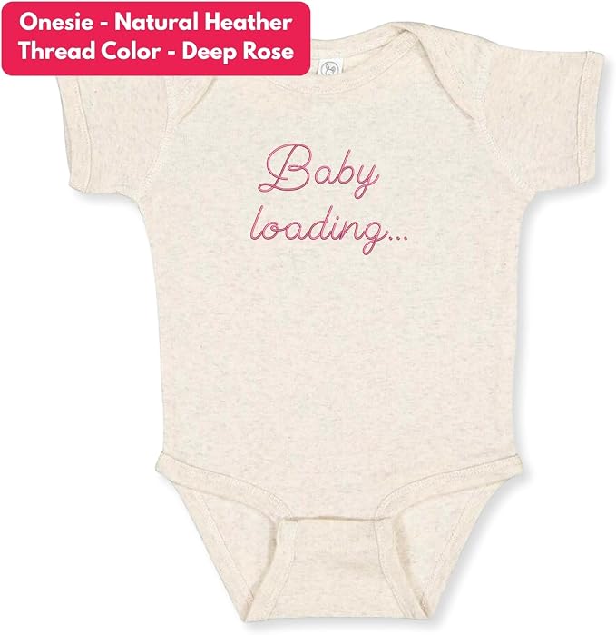 COUPLEHOODIES Personalized Baby Onesie Bodysuit – Custom Embroidery Gift - Image 2
