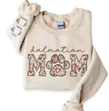 CHILLEVER Personalized Embroidered Dog Mom Sweatshirt, Dog Mama Crewneck by Unknown