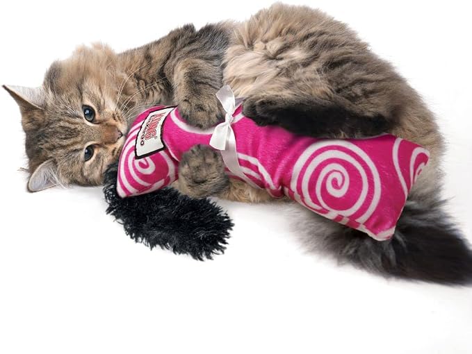 KONG Kickeroo Swirl Cat Toy – Plush - Image 2