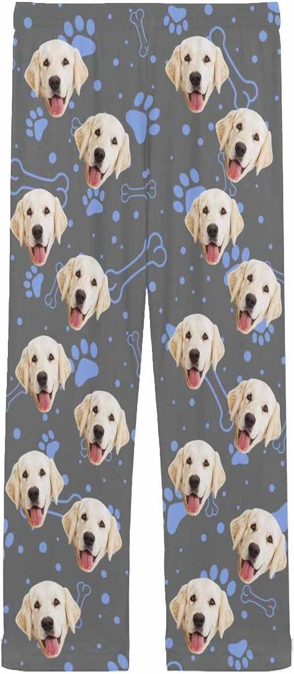 MyPupSocks Personalized Face Pajamas Pants Photo Pajama Bottoms - Image 4