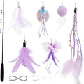 SONGWAY Cat Wand Toys for Indoor Cats by SONGWAY