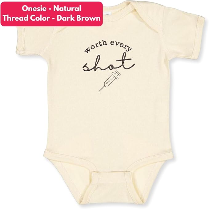 COUPLEHOODIES Personalized Baby Onesie Bodysuit – Custom Embroidery Gift - Image 2