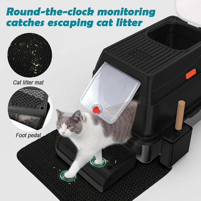 SZEE XL Stainless Steel Litter Box - Image 5