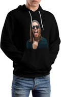 Artsadd Custom Face Unisex athletic Pockets Sweatshirt Loose Hoodie Custom by Artsadd