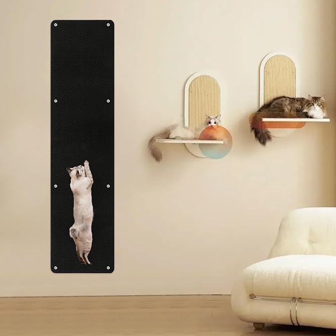 FHTONGE 71x15.8 Thickened Cat Wall Climbing Carpet - Image 9