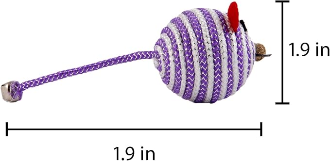 Hartz Cattraction Bell Mouse Cat Toy - Image 3